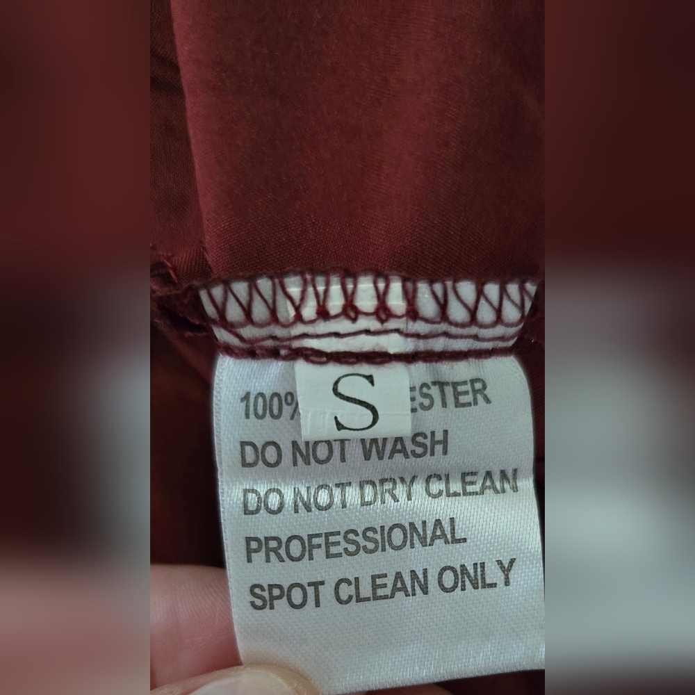 NWT JJs House Womens Sparkle Star Red Special Occasion Cocktail Dress Small - Picture 9 of 14